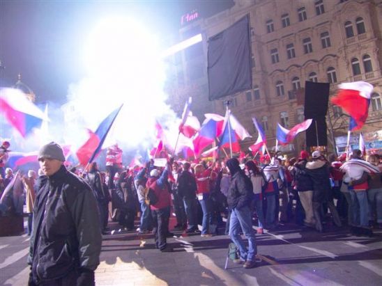 Natáčení reklamy 12.12.05